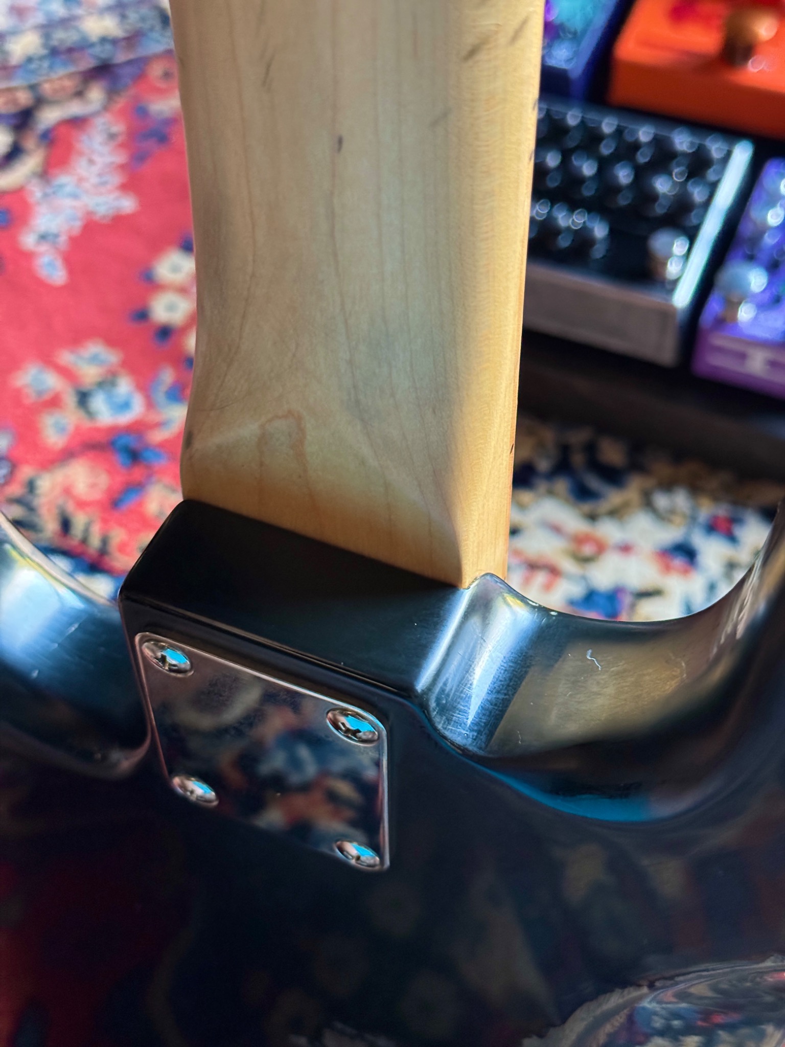 Fresher FP-360 rear neck plate and body joint